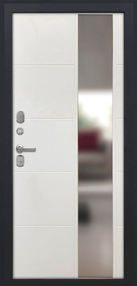 Товар Дверь ДвериПРО Модель L-47 ФЛЗ-649 капучино (зеркало) DPRO195749