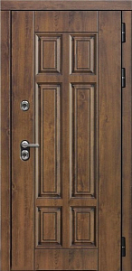 Товар Дверь ДвериПРО Квадро ФЛ-701 (10мм, дуб шоколад) DPRO195494