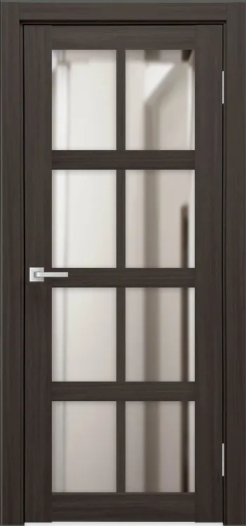 Фото Межкомнатная дверь Легенда К-8 тон Грей Зеркало