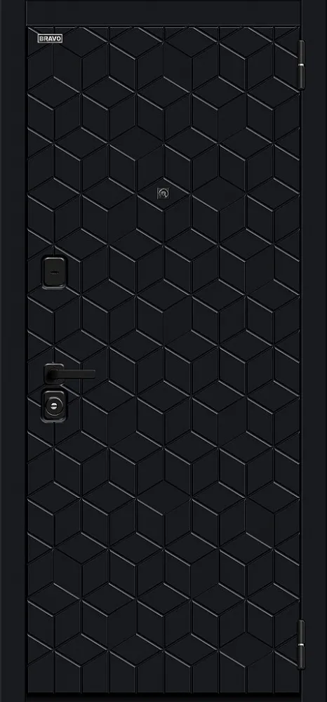 Дверь Кьюб RBE Total Black/Super White BR5142